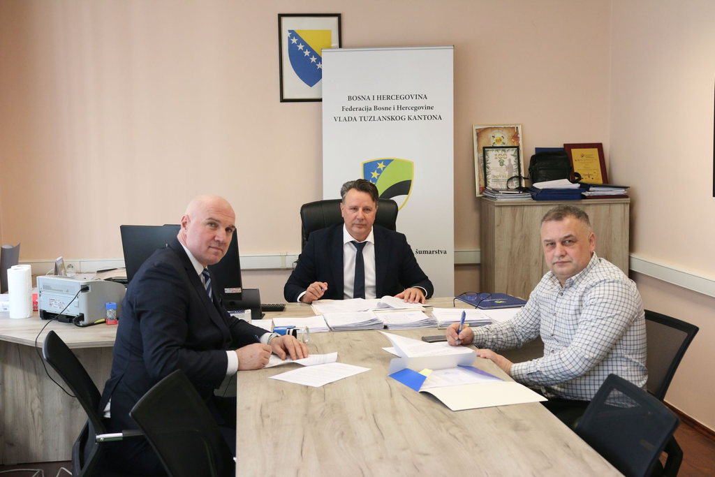 Rješavanje vodosnabdijevanja Kladnja i regulacija vodotoka u Sapni