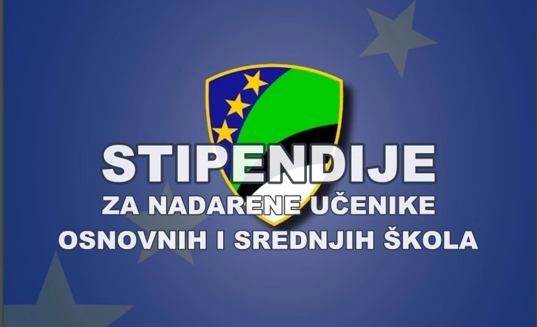 Konkursi za dodjelu stipendija nadarenim učenicima osnovnih i srednjih škola na području TK