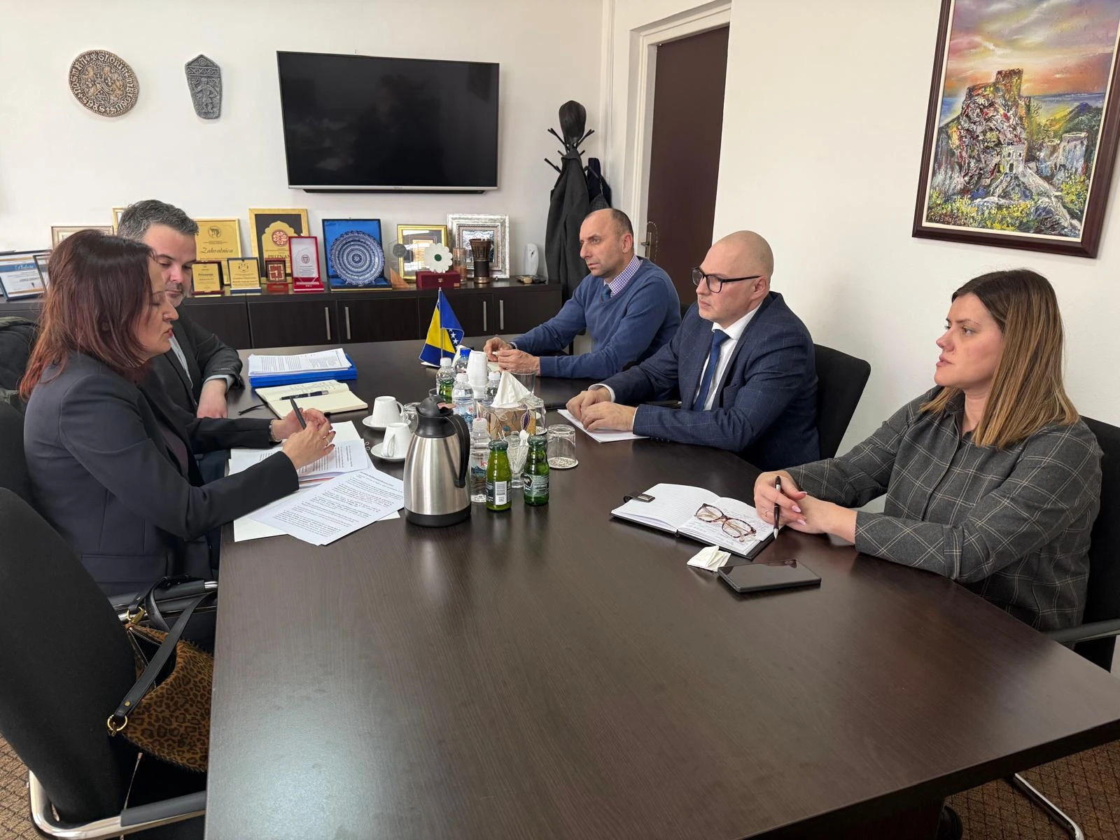 Ministar Omerović održao sastanak sa šeficom Ureda Vijeća Evrope